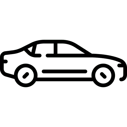 sedan Car towing