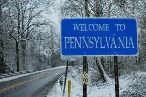Pennsylvania winter, ra