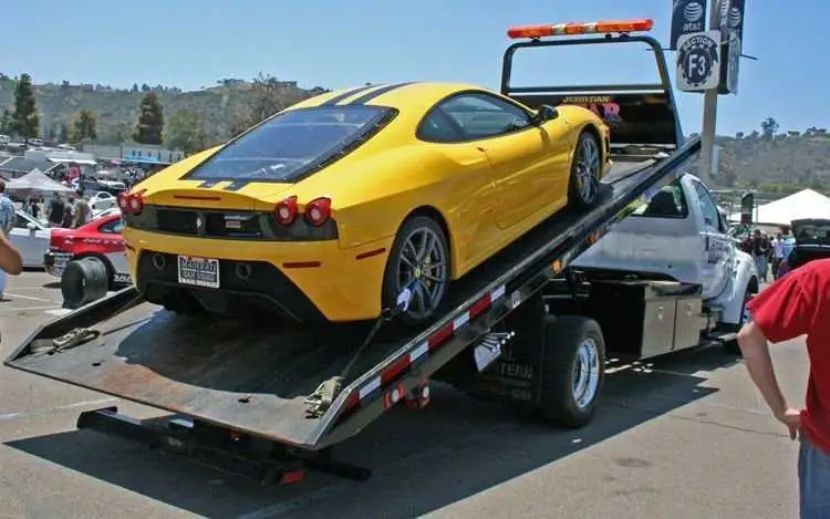 car towing