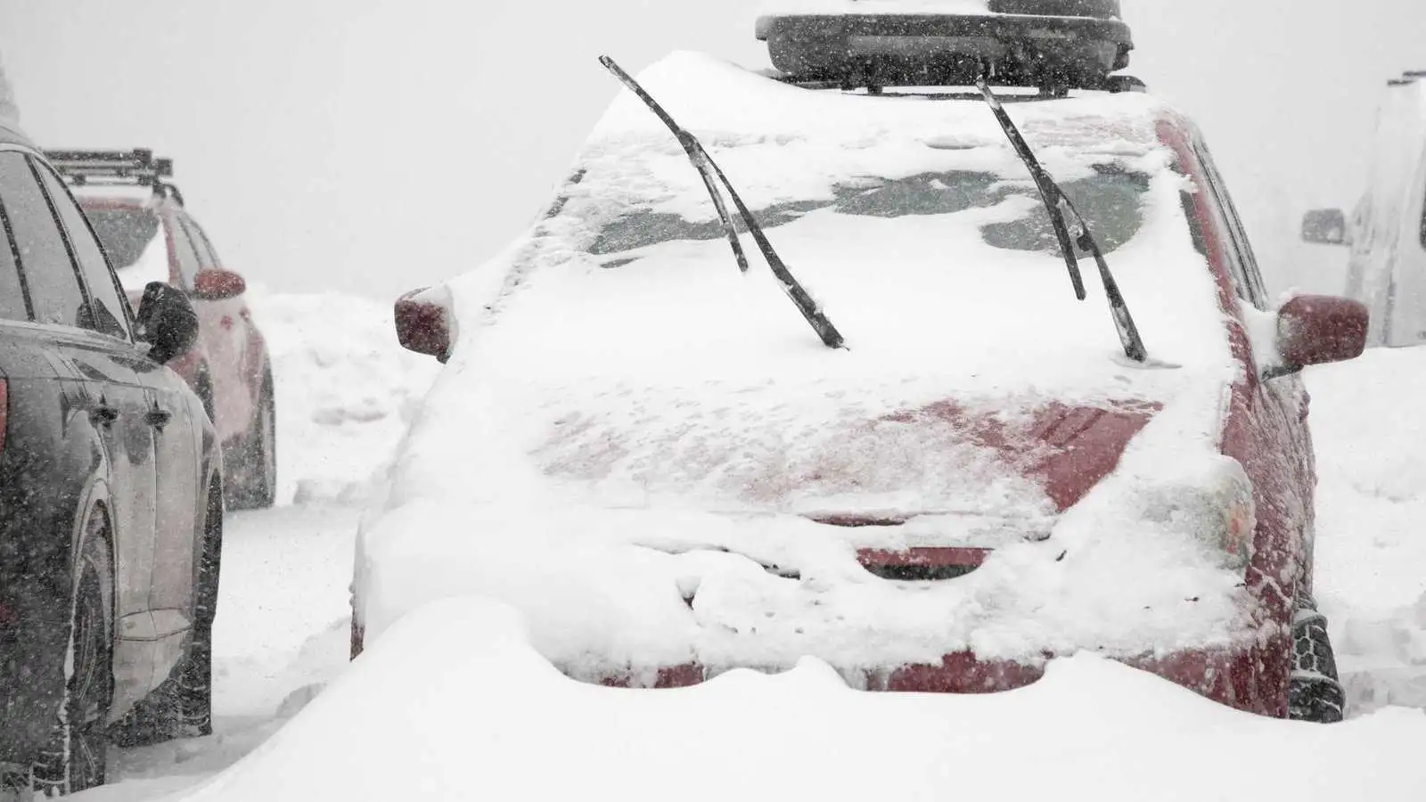 winching out in snow
