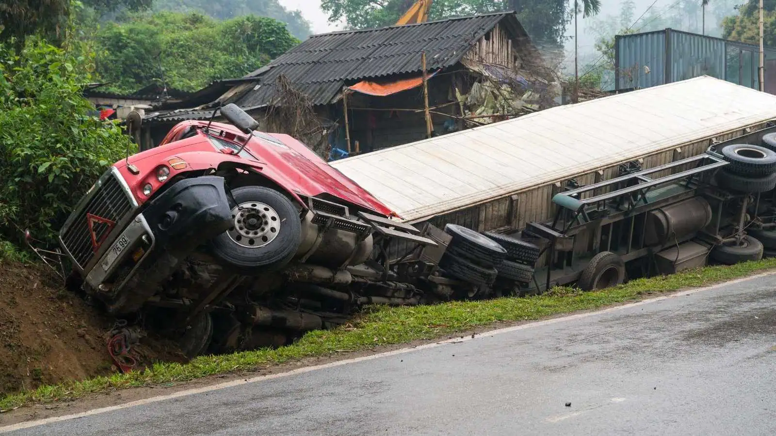 winching a truck
