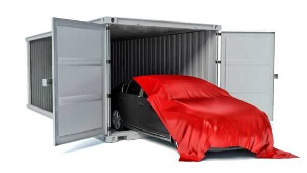 container storage for car
